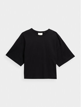 Outhorn Outhorn T-shirt OTHAW23TTSHF0838 Crna Regular Fit