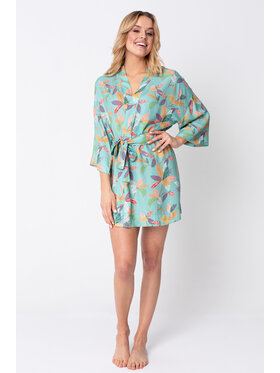 LaLupa LaLupa Kimono LA106 Zelená Comfortable Fit