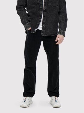 Only & Sons Only & Sons Džinsai Edge 22022961 Juoda Loose Fit