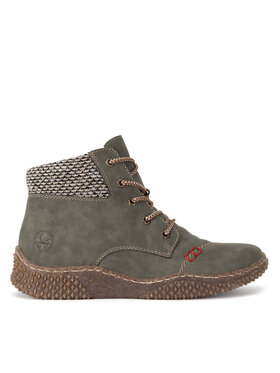 Rieker Rieker Kotníková obuv Y8441-54 Zelená