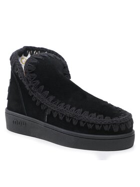 Mou Mou Обувки Sneaker Monochrome SW211021O Черен
