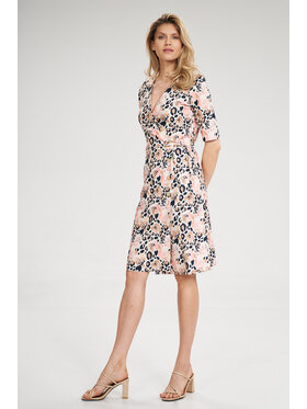FIGL FIGL Sukienka M703 Kolorowy Regular Fit