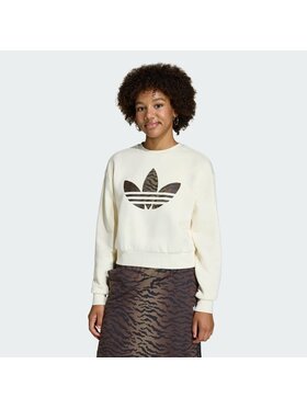 adidas adidas Bluza 159113 Biały Loose Fit