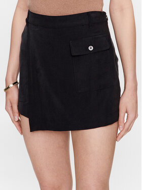 DKNY DKNY Bavlnené šortky P3BNTR11 Čierna Regular Fit