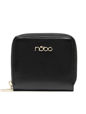 Nobo Nobo Малък дамски портфейл NPUR-R0012-C020 Черен