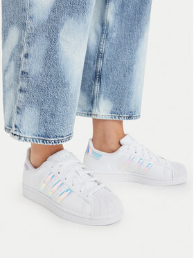 adidas adidas Sneakersy Superstar II J JQ2803 Biela