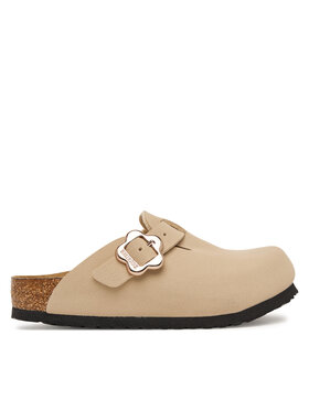 Birkenstock Birkenstock Plätud Boston Flower Buckle 1030630 S Beež