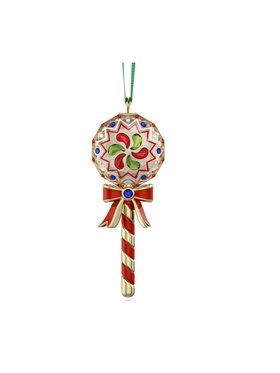Swarovski Swarovski Ozdoba Holiday Cheers Ozdoba Lizak 5684302 Czerwony