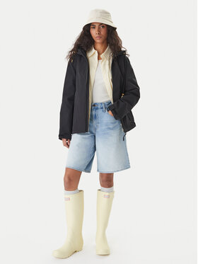 Hunter Hunter Μπουφάν αδιάβροχο Originals HARW0004261 Μαύρο Regular Fit