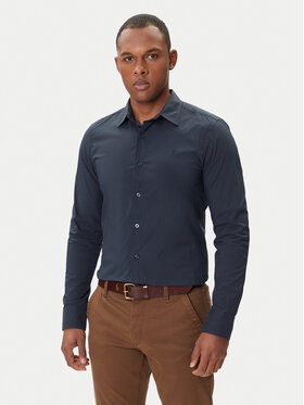 G-Star Raw G-Star Raw Košeľa Uniform D25176-D321 Tmavomodrá Slim Fit