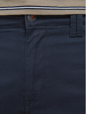 Jack & Jones Jack & Jones Bavlnené nohavice Paul 12169582 Tmavomodrá Tapered Fit