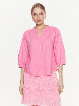 Moss Copenhagen Moss Copenhagen Koszula 17532 Różowy Basic Fit