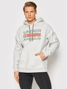 Under Armour Under Armour Суитшърт Ua Rival 1366363 Сив Relaxed Fit