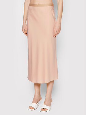 Calvin Klein Calvin Klein Φούστα midi Bias K20K203514 Ροζ Regular Fit