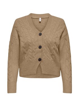 ONLY ONLY Cardigan Cardigan onlrio Marrone Regular Fit