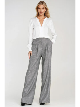 NIFE NIFE Dámské kalhoty SD116 Šedá Modern Relaxed Fit