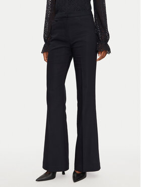 Morgan Morgan Stoffhose 242-PFLOU.F Dunkelblau Flare Fit