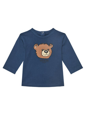 Guess Guess Блуза I5YI02 K8HM4 Тъмносин Regular Fit