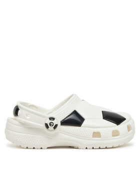 Crocs Crocs Ciabatte Classic Soccer Ball Clog K 210157 Bianco