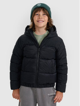 4F 4F Kurtka puchowa OUTERWEAR Czarny Regular Fit