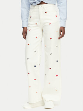 Tommy Jeans Tommy Jeans Jeans Claire DW0DW23042 Crema Wide Leg