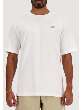 New Balance New Balance T-Shirt MT41509 Λευκό Shirt Fit