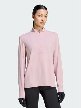 adidas adidas Koszulka techniczna 171048 Różowy jasny Slim Fit