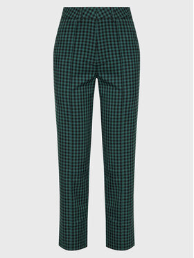 Brixton Brixton Hlače iz tkanine Retro 04293 Zelena Regular Fit