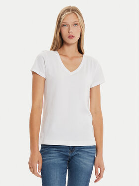 LAUREN RALPH LAUREN LAUREN RALPH LAUREN T-Shirt ILN62373 Biały Regular Fit