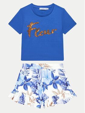 Original Marines Original Marines Póló és rövidnadrág DEP3158F Kék Regular Fit