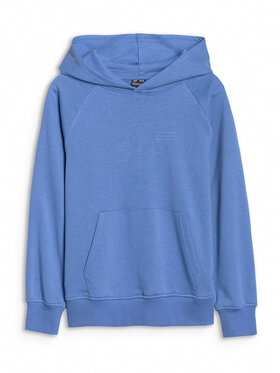 4F 4F Bluza BASIC+ Niebieski jasny Oversize