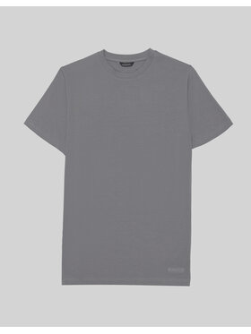 Borgio Borgio T-Shirt covo Szary Slim Fit