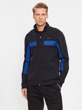 BOSS Boss Mikina 50493470 Černá Regular Fit