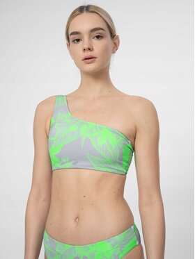 4F 4F Góra od bikini 4FSS23UBKTF025-41A Zielony