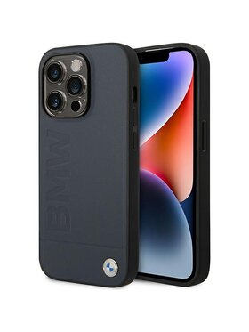 BMW Motorsport BMW Motorsport Etui na telefon iPhone 14 Pro Max Granatowy