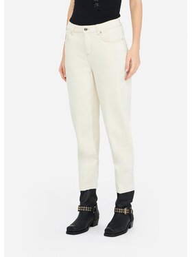 Liu Jo Liu Jo Pantaloni di tessuto UF5135TS05309041 Bianco Carrot Fit