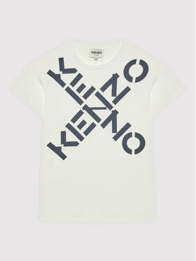 Kenzo Kids Kenzo Kids T-Shirt K15501 Biały Regular Fit