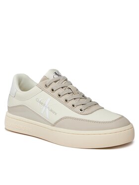 Calvin Klein Jeans Calvin Klein Jeans Sneakers Classic Cupsole Low Lace Lth Ml YW0YW01296 Beige