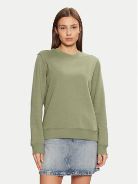 Tommy Jeans Tommy Jeans Світшот DW0DW19959 Зелений Regular Fit