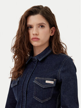 Τζιν πουκάμισο Calvin Klein Jeans φωτογραφία