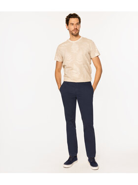 Lee Cooper Lee Cooper Spodnie materiałowe TEMS 4027 Granatowy Regular Fit