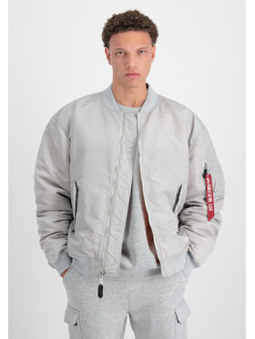 Alpha Industries Alpha Industries Kurtka bomber MA-1 CS Bomber Jacket Szary Loose Fit