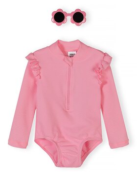 minoti minoti Strój kąpielowy 30SWIM104 Różowy