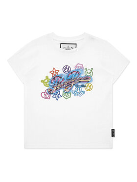 PHILIPP PLEIN PHILIPP PLEIN T-Shirt 29377 Biały Regular Fit