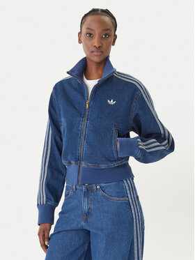 adidas adidas Джинсова куртка Firebird KD2913 Голубий Regular Fit