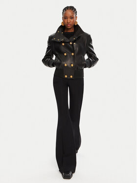 Μπουφάν δερμάτινο Balmain φωτογραφία