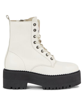 Tommy Jeans Tommy Jeans Ботильйони Tjw Boot Zip Up EN0EN02305 Білий