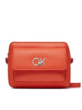 Calvin Klein Calvin Klein Käekott Re-Lock Camera Bag W/Flap K60K611083 Oranž