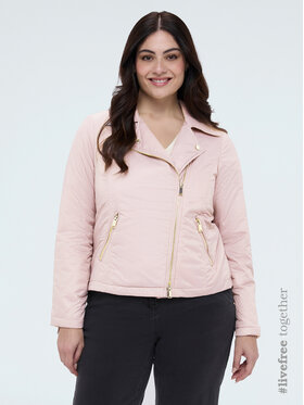 Fiorella Rubino Fiorella Rubino Kurtka puchowa F039T001470N006 Różowy A-Line Fit