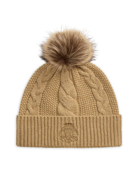 LAUREN RALPH LAUREN LAUREN RALPH LAUREN Čiapka 454P23548001 Svetlo hnedá